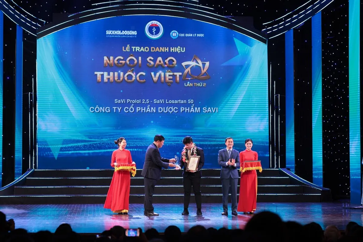 C&ocirc;ng ty Cổ phần dược phẩm SaVi (SaVipharm) đạt &ldquo;Ng&ocirc;i sao thuốc Việt&rdquo; lần 2 - Ảnh 2.