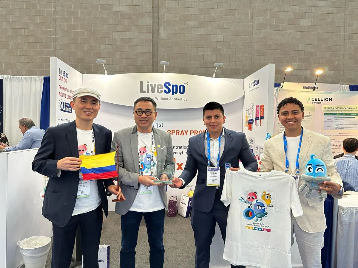 LiveSpo đưa bào tử lợi khuẩn Việt Nam vươn tầm quốc tế - Ảnh 4. LiveSpo đưa bào tử lợi khuẩn Việt Nam vươn tầm quốc tế - Ảnh 4.