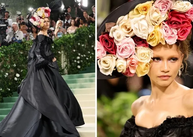 Rosette-core: Mang hoa hồng l&ecirc;n trang phục - Ảnh 1.