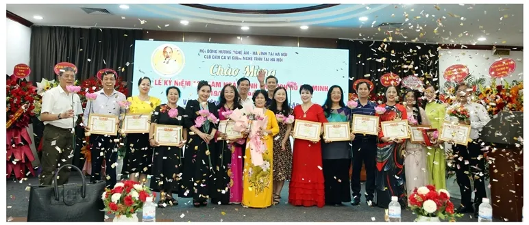 Lan tỏa làn điệu dân ca ví giặm Nghệ Tĩnh tại Thủ đô - Ảnh 1.