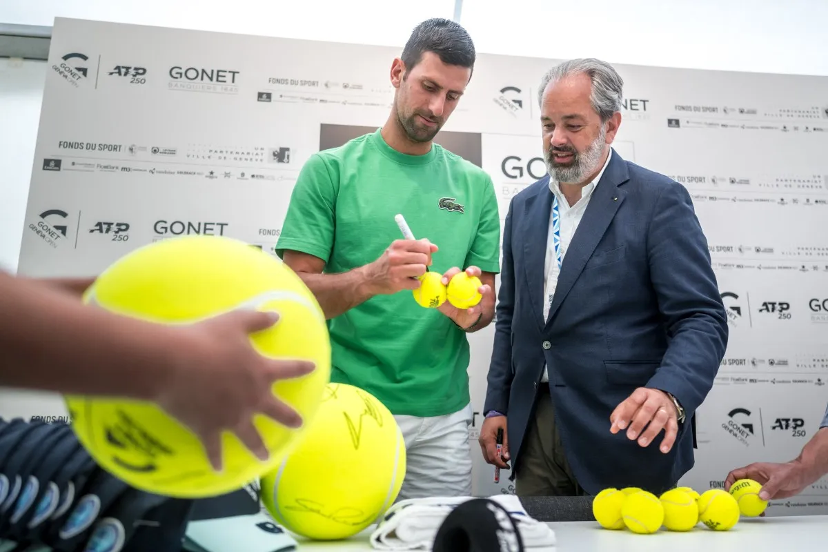 Novak Djokovic tham dự giải ATP 250 để bảo vệ ngôi vị số 1 thế giới - Ảnh 1. Novak Djokovic tham dự giải ATP 250 để bảo vệ ngôi vị số 1 thế giới - Ảnh 1.