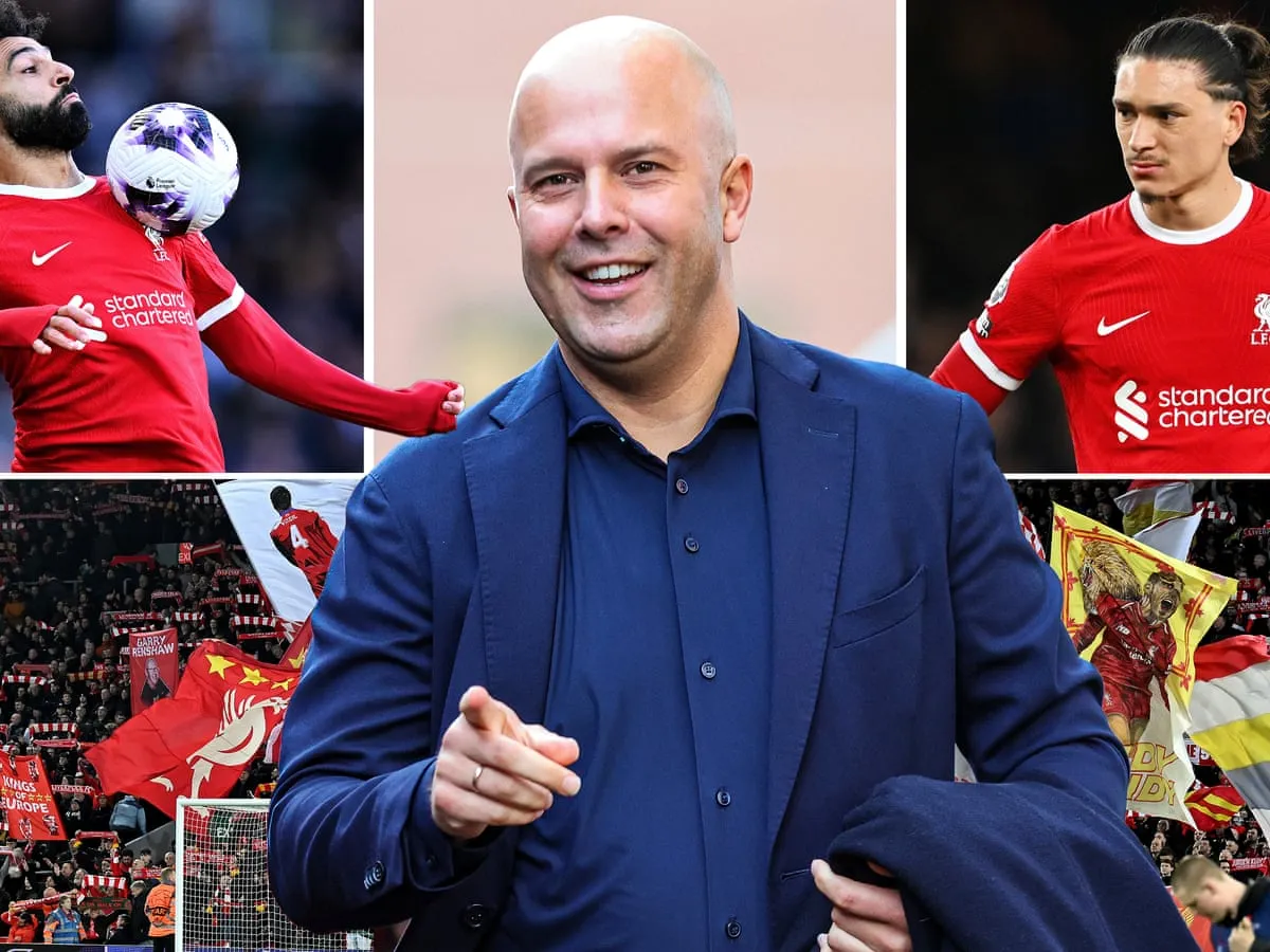 HLV Arne Slot xác định những nhân tố quan trọng tại Liverpool - Ảnh 1. HLV Arne Slot xác định những nhân tố quan trọng tại Liverpool - Ảnh 1.