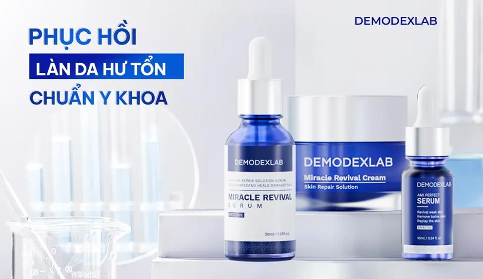 Demodexlab - Thương hiệu mỹ phẩm phục hồi làn da hư tổn được nhiều người tin dùng - Ảnh 3.