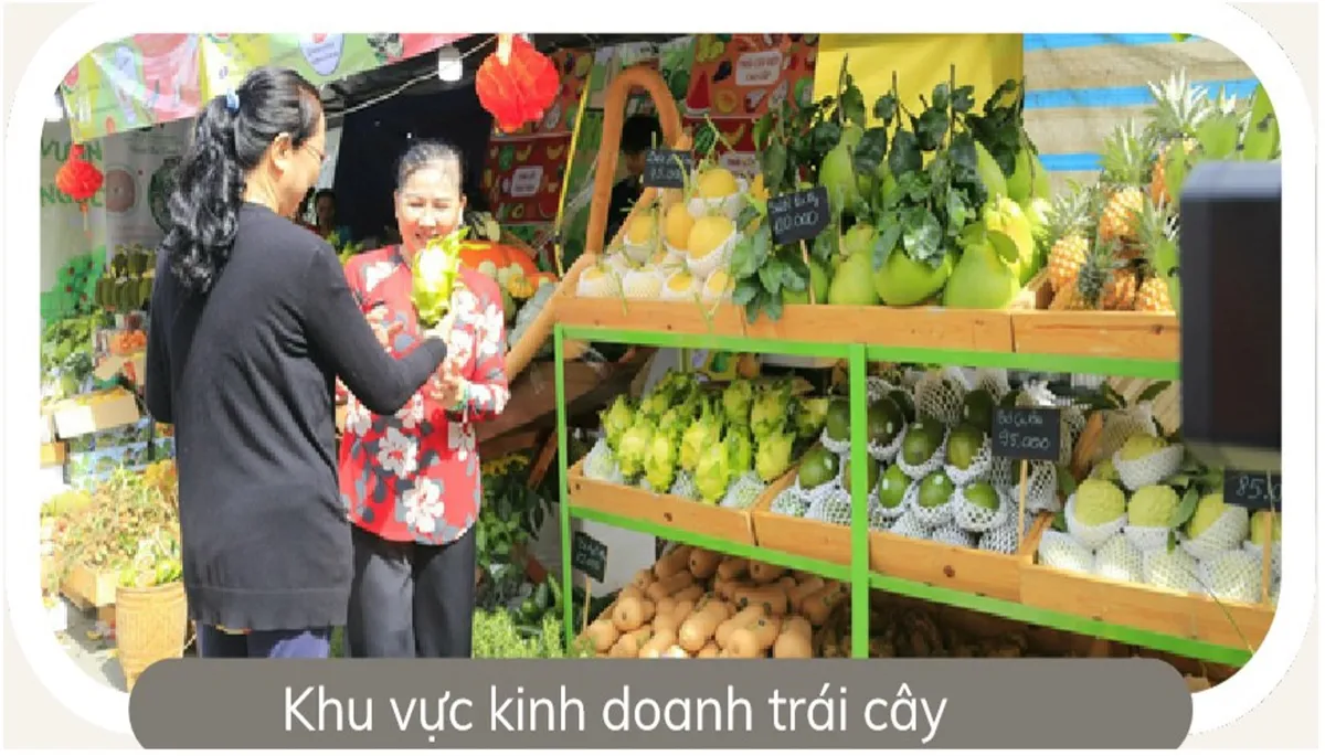 Độc đáo Tuần lễ trái cây “Trên bến dưới thuyền” - Ảnh 1.