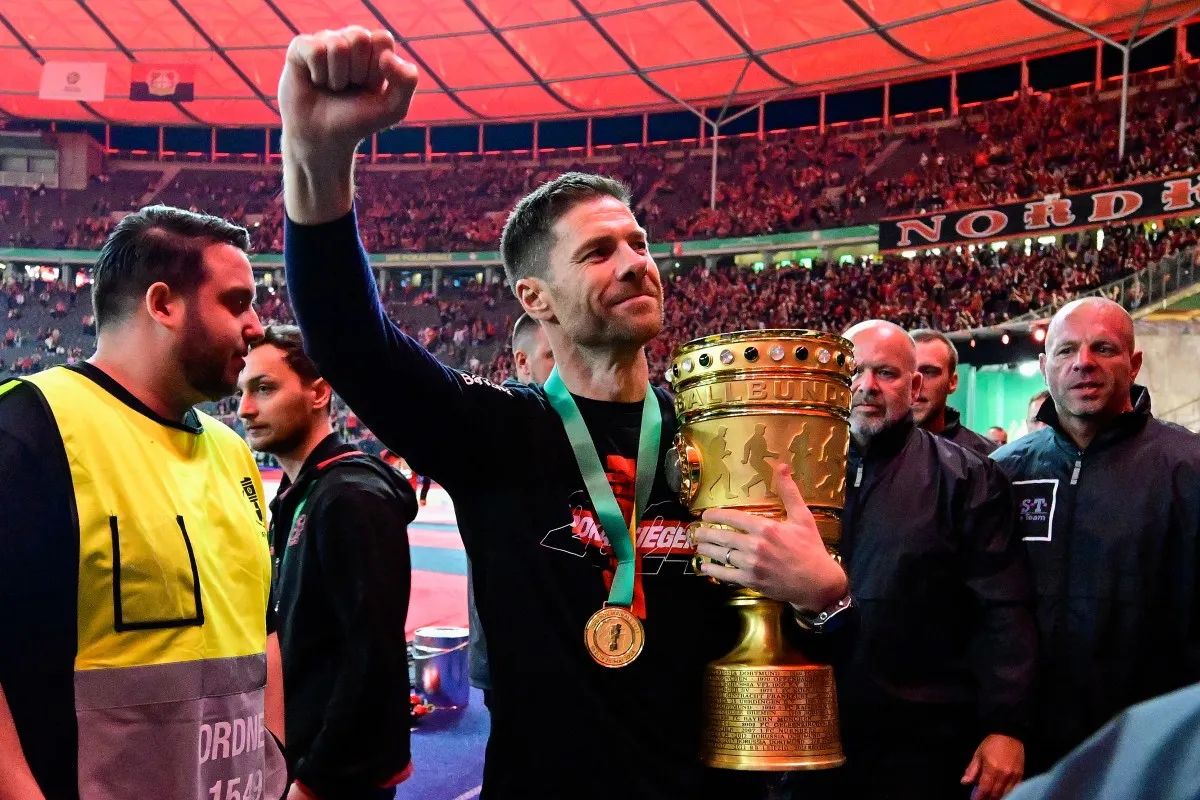 Mùa giải đáng nhớ của Leverkusen và HLV Xabi Alonso - Ảnh 1. Mùa giải đáng nhớ của Leverkusen và HLV Xabi Alonso - Ảnh 1.