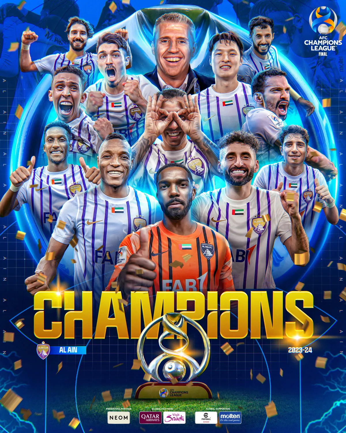 Al Ain lên ngôi vô địch AFC Champions League - Ảnh 1. Al Ain lên ngôi vô địch AFC Champions League - Ảnh 1.