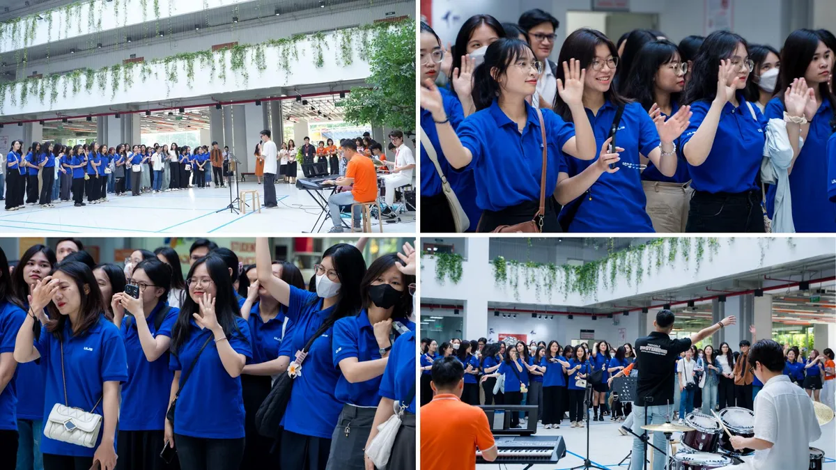 Trải nghiệm Workplace Tour - Sinh vi&ecirc;n ULIS &ldquo;bắt chung nhịp đập&rdquo; với FPT Education - Ảnh 2.