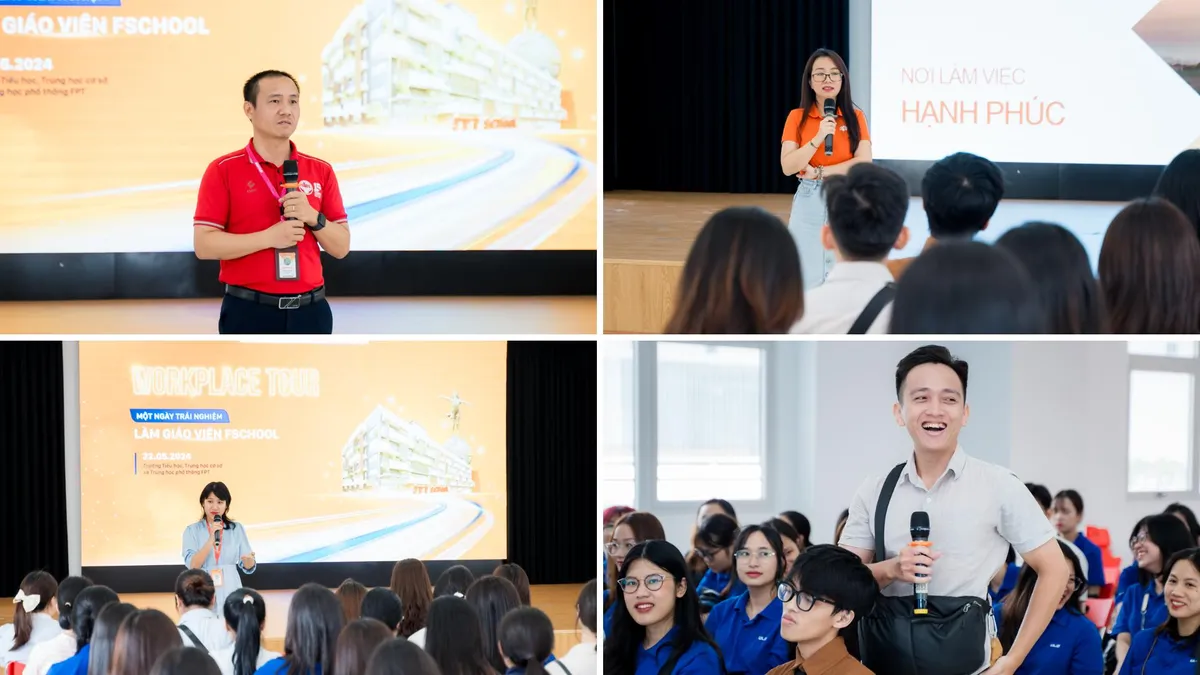 Trải nghiệm Workplace Tour - Sinh vi&ecirc;n ULIS &ldquo;bắt chung nhịp đập&rdquo; với FPT Education - Ảnh 3.