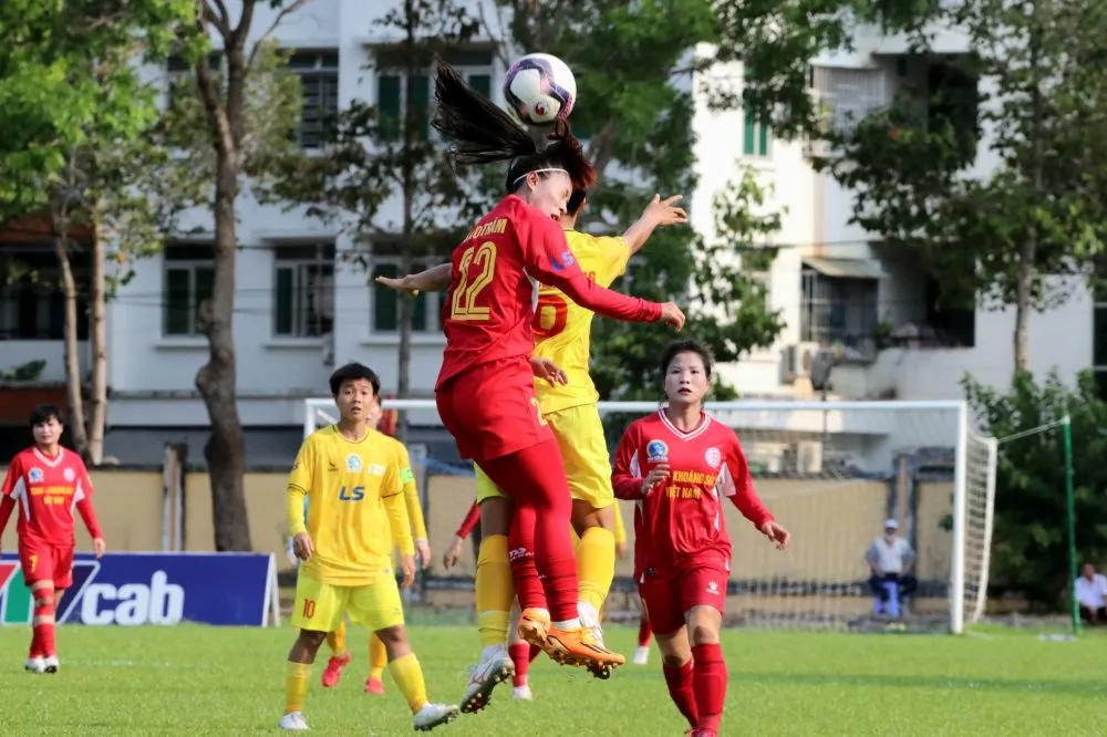 Lượt 6 giải BĐ nữ VĐQG – cúp Thái Sơn Bắc 2024: Than KSVN hòa đáng tiếc trước TP Hồ Chí Minh I  - Ảnh 2.