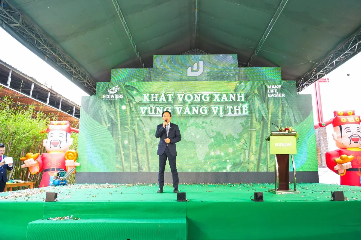 Eco Wipes Việt Nam hướng tới tầm nh&igrave;n quốc tế c&ugrave;ng nh&agrave; m&aacute;y sản xuất mới - Ảnh 4.