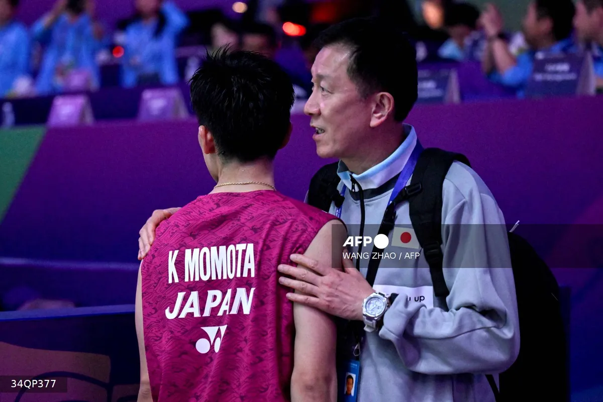 Nhật Bản để thua tại tứ kết Thomas Cup, Momota ch&iacute;nh thức chia tay sự nghiệp quốc tế   - Ảnh 1.