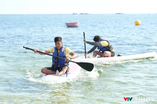 Bình Thuận: Sôi động Festival chèo SUP tại đảo Phú Quý - Ảnh 9.