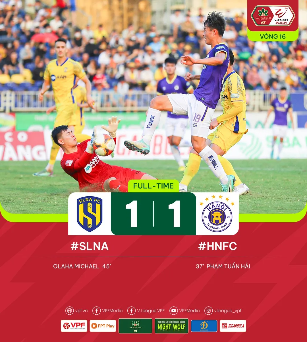 Sông Lam Nghệ An cầm hòa CLB Hà Nội - Ảnh 3. Sông Lam Nghệ An cầm hòa CLB Hà Nội - Ảnh 3.