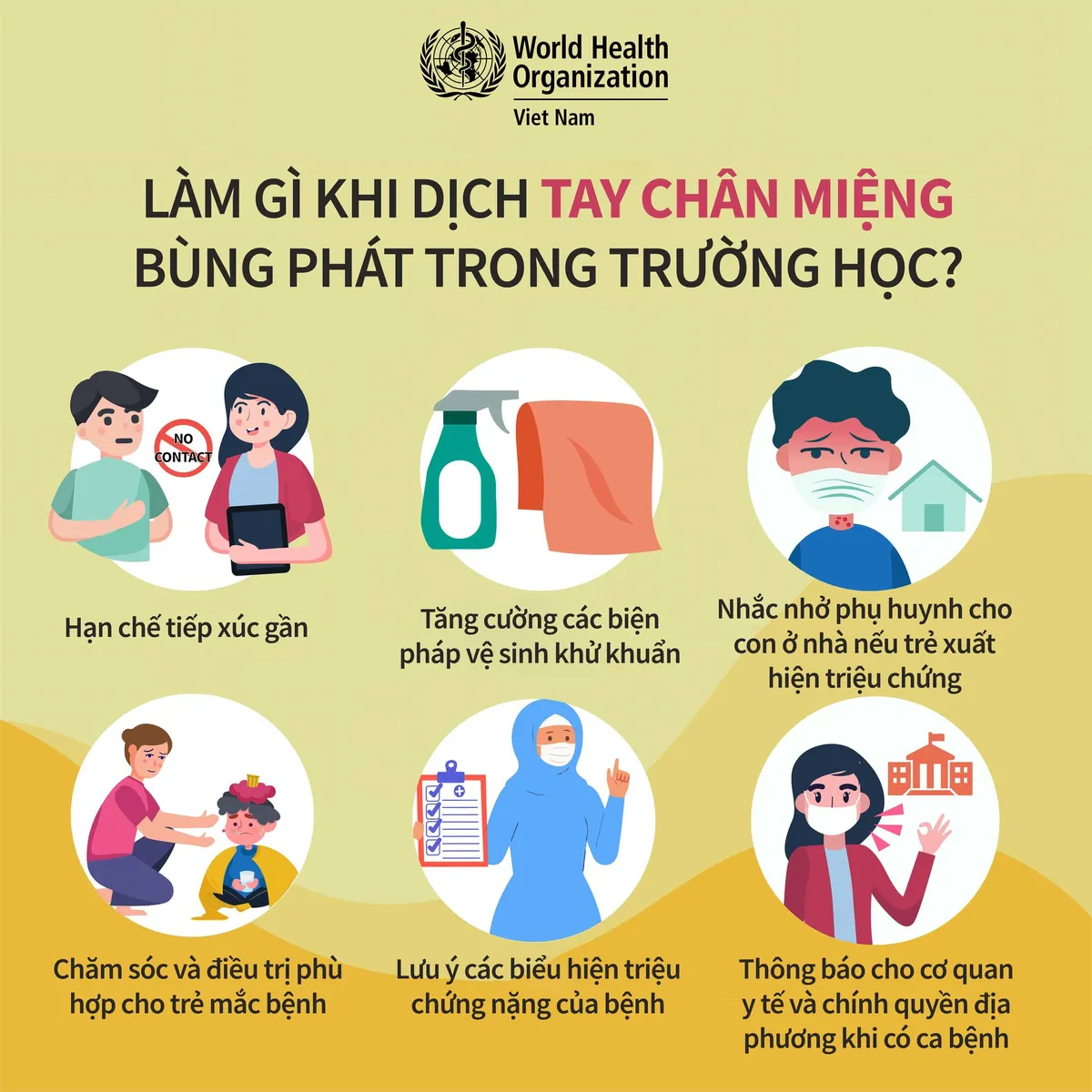 Làm gì khi dịch tay chân miệng bùng phát trong trường học? - Ảnh 2.