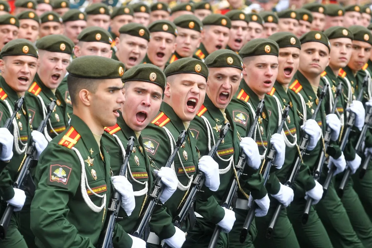 Chùm ảnh: Tổng duyệt Lễ duyệt binh kỷ niệm 79 năm Ngày Chiến thắng phát xít  - Ảnh 5.