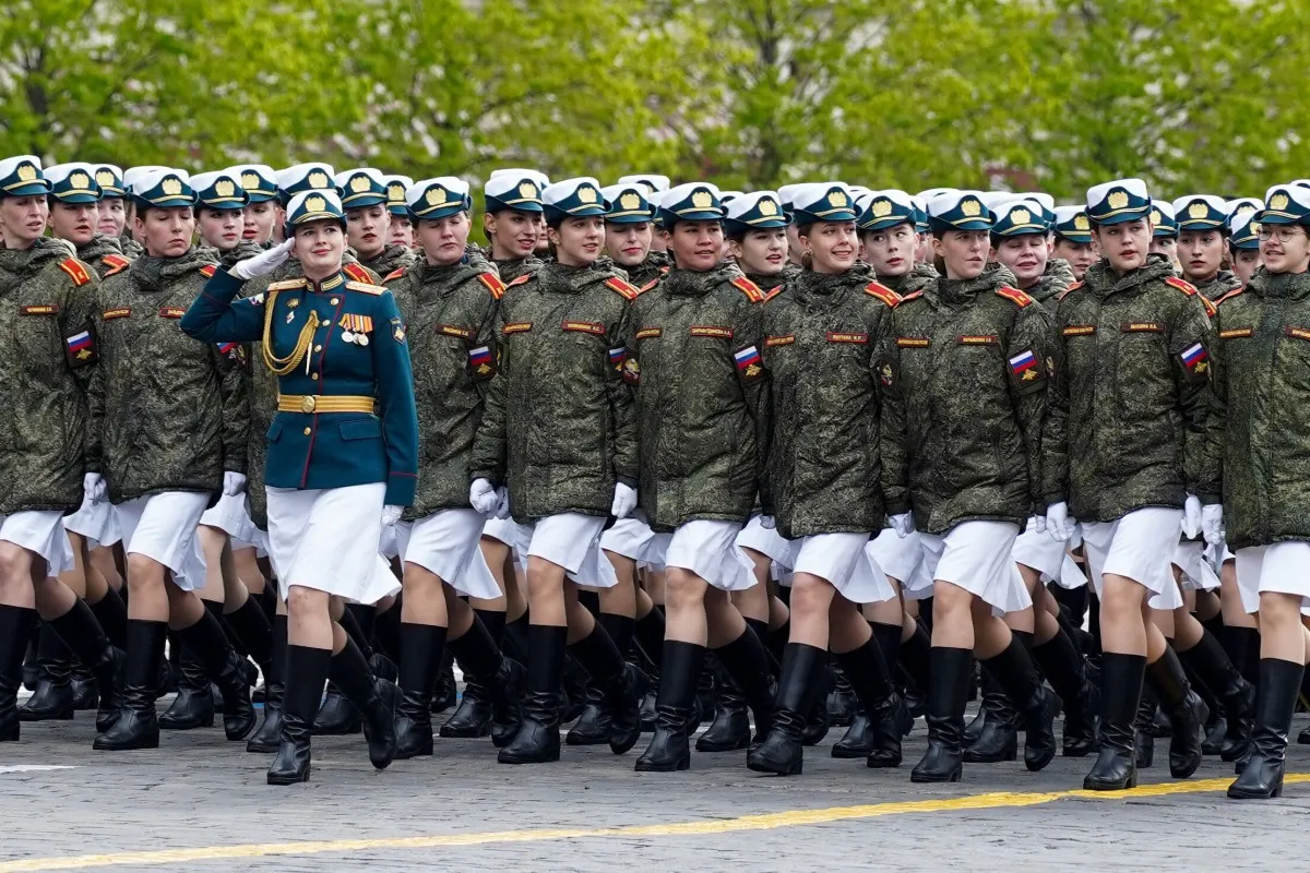 Chùm ảnh: Tổng duyệt Lễ duyệt binh kỷ niệm 79 năm Ngày Chiến thắng phát xít  - Ảnh 6.