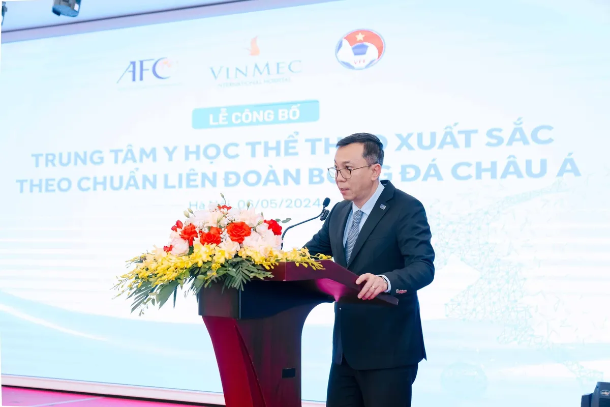 Trung t&acirc;m Y học Thể thao Vinmec được c&ocirc;ng nhận xuất sắc theo chuẩn ch&acirc;u &Aacute; - Ảnh 5.