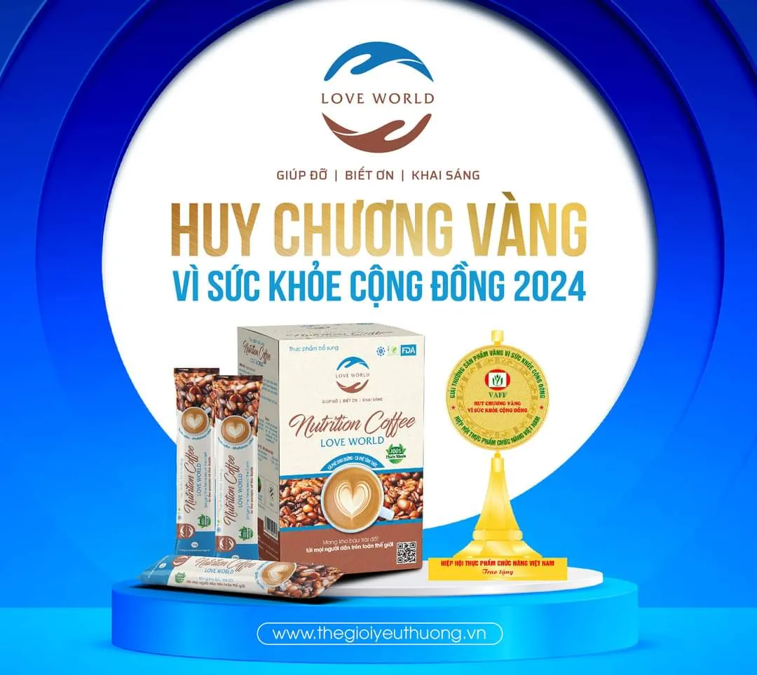 Nutrition Coffee Love World đ&oacute;n nhận &ldquo;Huy chương v&agrave;ng sức khỏe cộng đồng 2024&rdquo; - Ảnh 4.