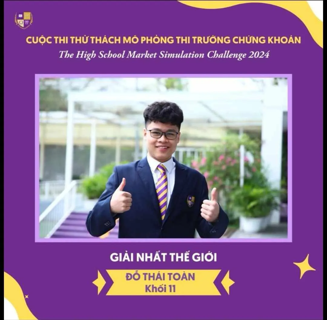 Nam sinh Việt v&ocirc; địch cuộc thi về chứng kho&aacute;n của đại học top 1 Canada - Ảnh 2.