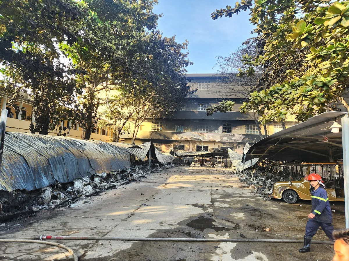 40 chiếc xe điện du lịch tại Hội An bị thi&ecirc;u rụi - Ảnh 4.