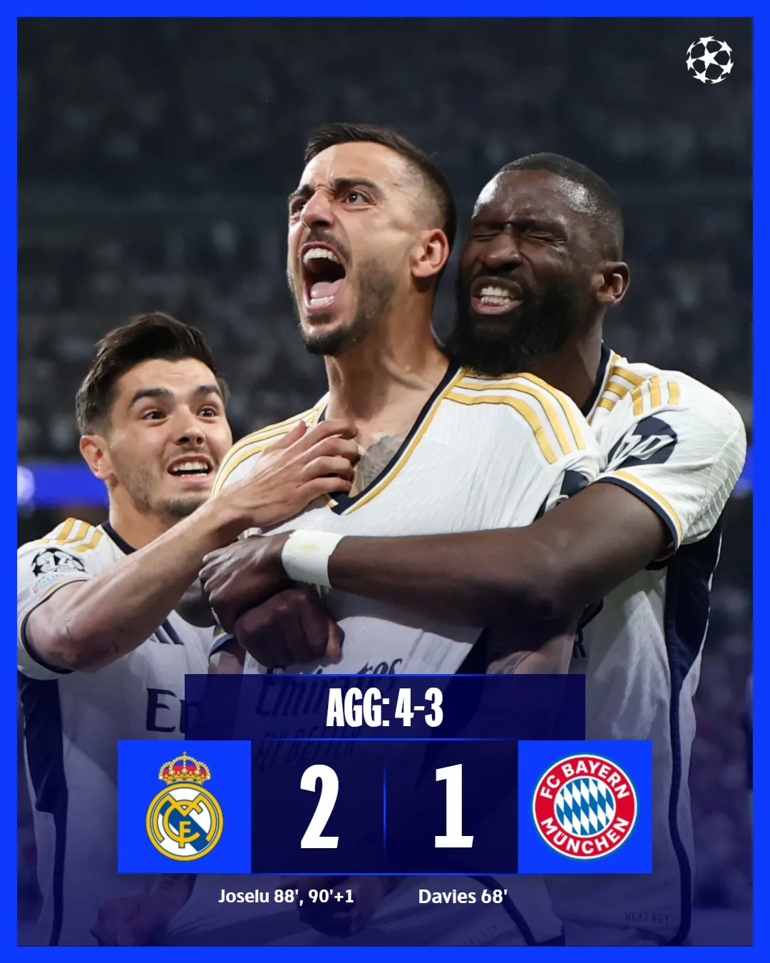 Real Madrid ngược dòng giành vé vào chung kết Champions League - Ảnh 1. Real Madrid ngược dòng giành vé vào chung kết Champions League - Ảnh 1.