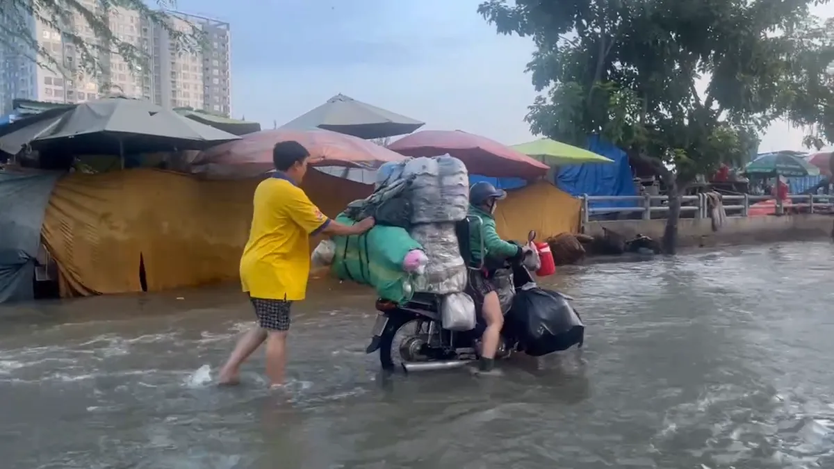 TP Hồ Chí Minh khởi công nhiều dự án chống ngập - Ảnh 1.