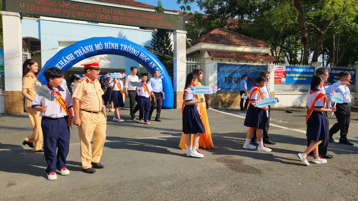 TP Hồ Chí Minh: Khánh thành mô hình trường học an toàn - Ảnh 3.
