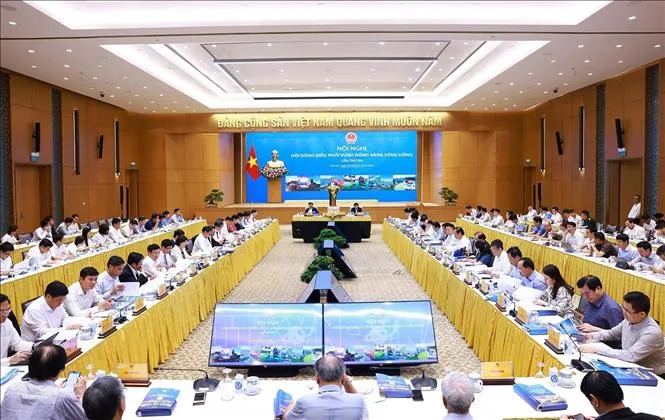 Thủ tướng: Phát triển Đồng bằng sông Hồng “truyền thống, liên kết, bứt phá, bao trùm, toàn diện và bền vững” - Ảnh 1. Thủ tướng: Phát triển Đồng bằng sông Hồng “truyền thống, liên kết, bứt phá, bao trùm, toàn diện và bền vững” - Ảnh 1.