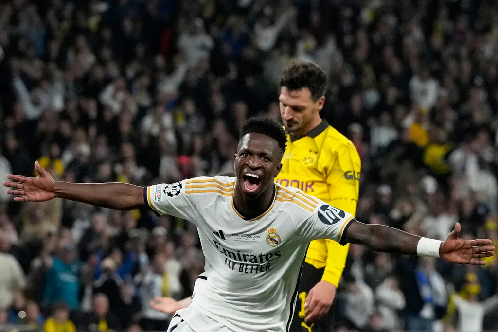 Vinicius Jr - ứng viên nặng ký cho danh hiệu Quả bóng vàng 2024 - Ảnh 1. Vinicius Jr - ứng viên nặng ký cho danh hiệu Quả bóng vàng 2024 - Ảnh 1.
