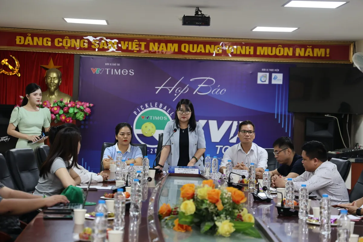 Khởi động giải đấu pickleball lớn nhất Việt Nam - Giải VTV Times pickleball (VVP Tour) 2024 - Ảnh 1. Khởi động giải đấu pickleball lớn nhất Việt Nam - Giải VTV Times pickleball (VVP Tour) 2024 - Ảnh 1.