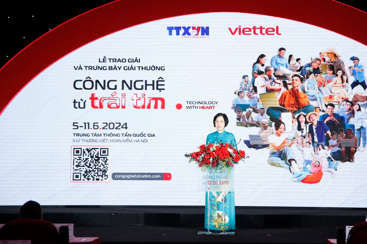 Giải thưởng C&ocirc;ng nghệ từ tr&aacute;i tim: Lan tỏa gi&aacute; trị nh&acirc;n văn của c&aacute;c th&agrave;nh tựu khoa học c&ocirc;ng nghệ - Ảnh 1.
