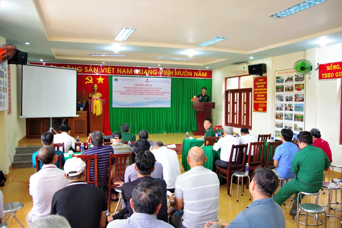 Truyền thông an ninh, an toàn đường ống dẫn khí biển, chống khai thác IUU và Luật Biên phòng Việt Nam - Ảnh 2.