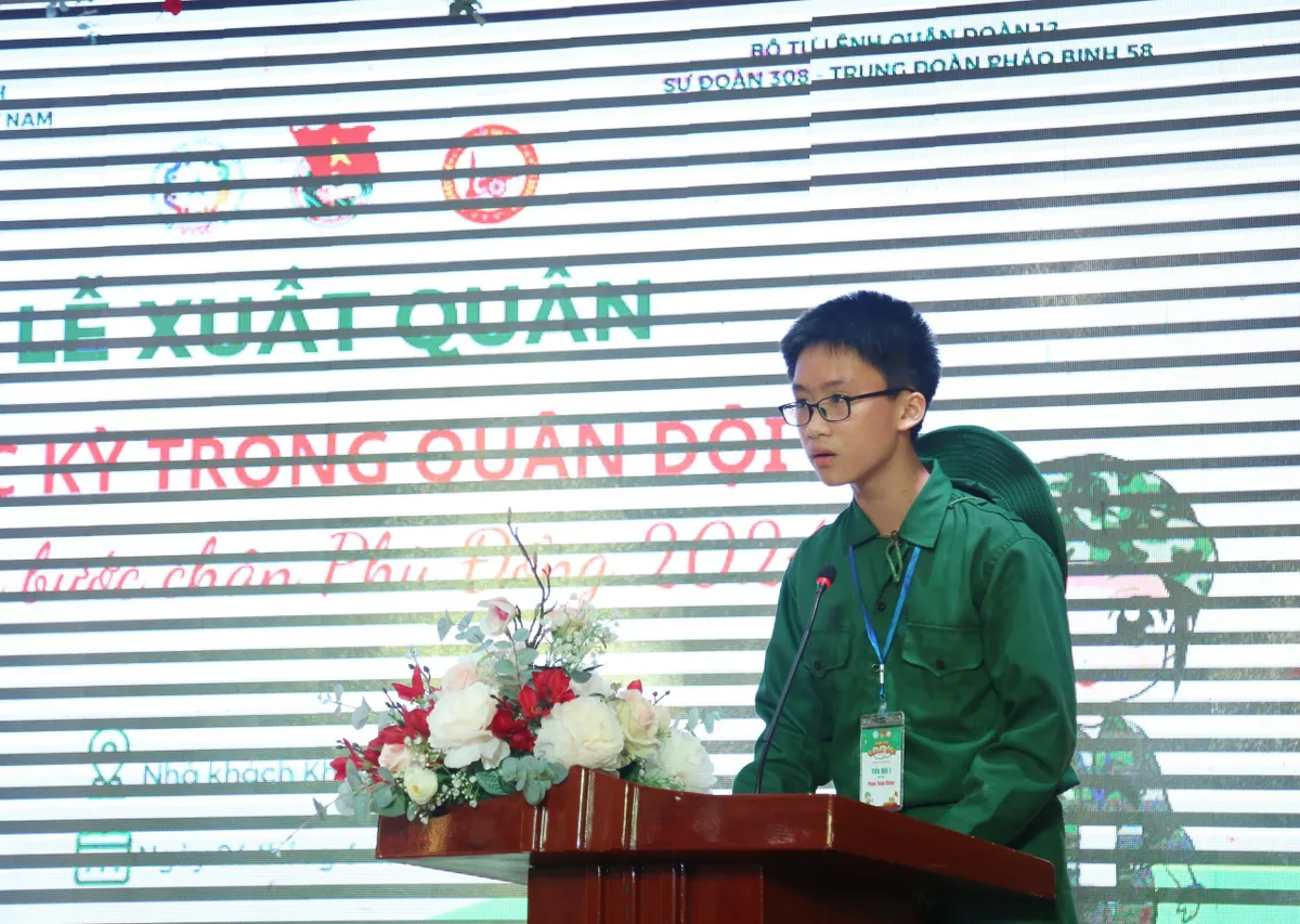 148 chiến sĩ nh&iacute; tham gia lễ xuất qu&acirc;n Học kỳ trong Qu&acirc;n đội năm 2024 - Ảnh 6.