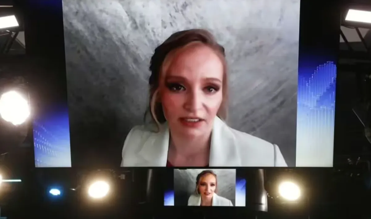 Hai con g&aacute;i của Tổng thống Putin hiếm hoi lộ diện tại Diễn đ&agrave;n Kinh tế quốc tế St Peterburg - Ảnh 1.