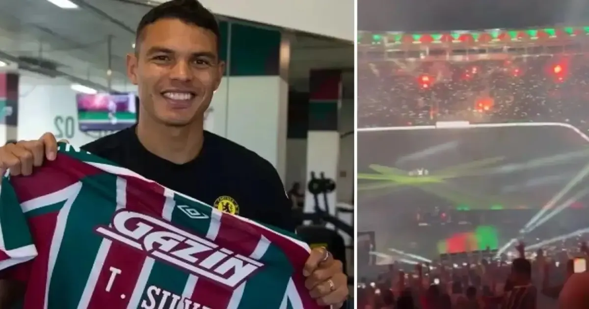Thiago Silva được 55000 cổ động viên chào đón trên sân Maracana - Ảnh 1. Thiago Silva được 55000 cổ động viên chào đón trên sân Maracana - Ảnh 1.