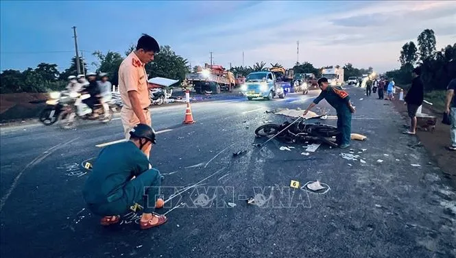 Bắt được đối tượng gây tai nạn giao thông chết người trên tuyến tránh Long Xuyên - Ảnh 2.