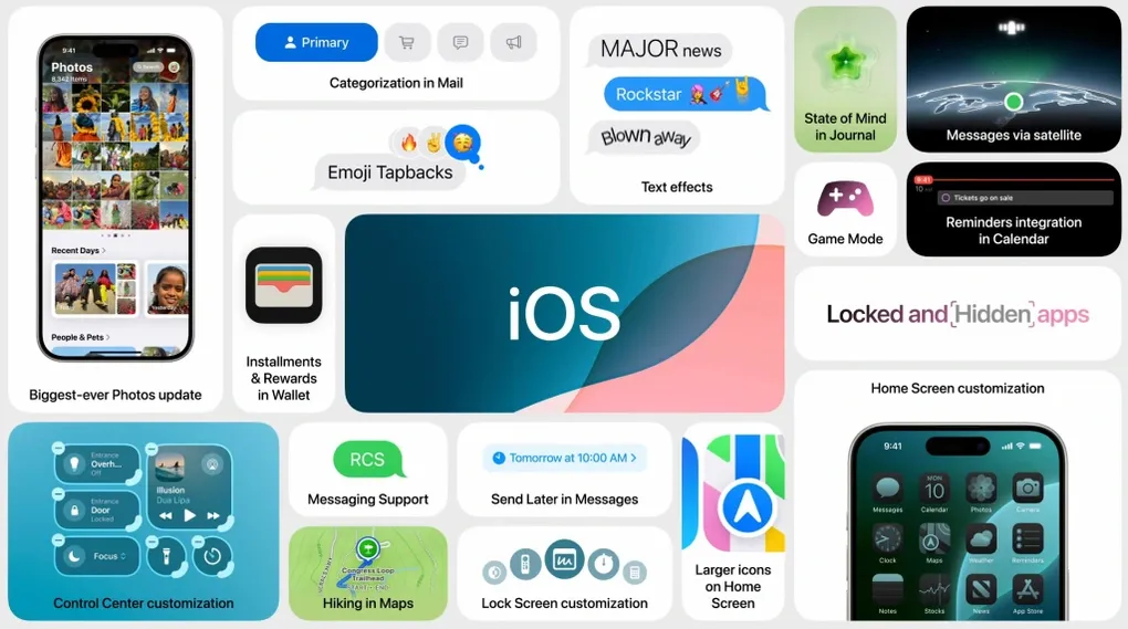 iOS 18 ra mắt: Tích hợp AI Apple Intelligence và ChatGPT - Ảnh 1.