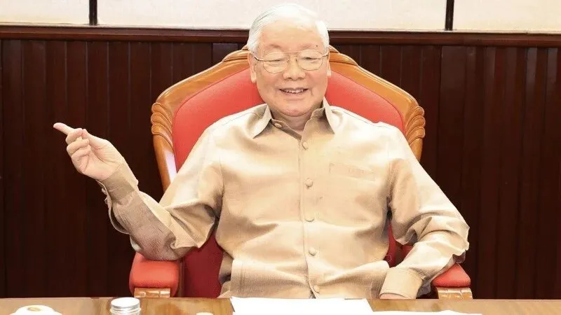 Tổng B&iacute; thư Nguyễn Ph&uacute; Trọng chủ tr&igrave; cuộc họp l&atilde;nh đạo chủ chốt - Ảnh 2.