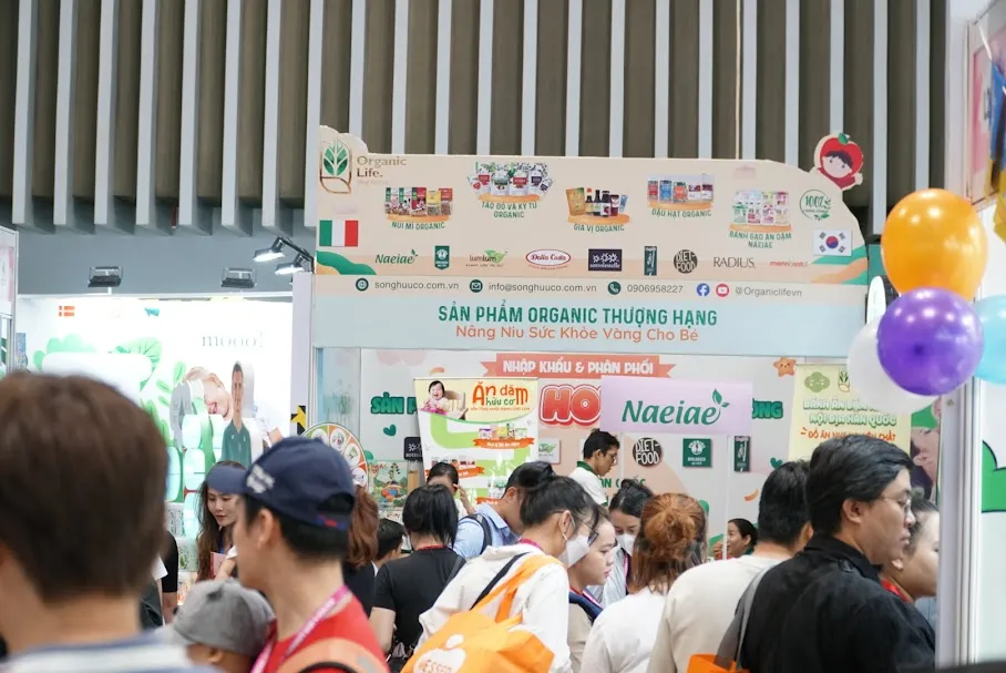 Dấu ấn đ&aacute;ng nhớ của Organic Life - Sống Hữu Cơ tại Vietbaby Fair HCM 2024 - Ảnh 1.