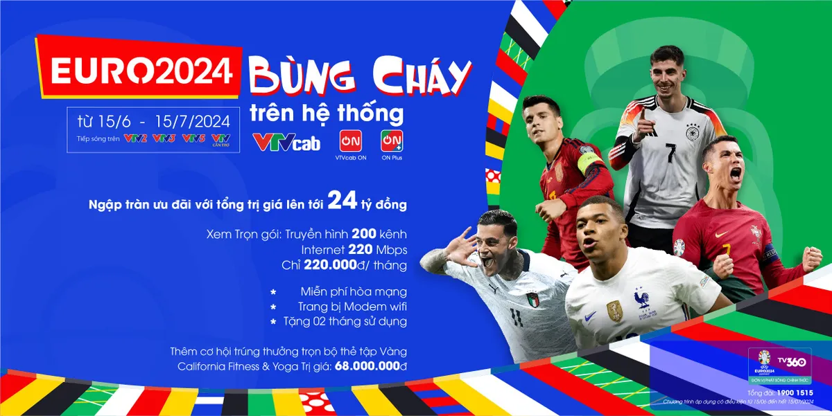 EURO 2024 - Bùng cháy trên VTVcab - Ảnh 3.