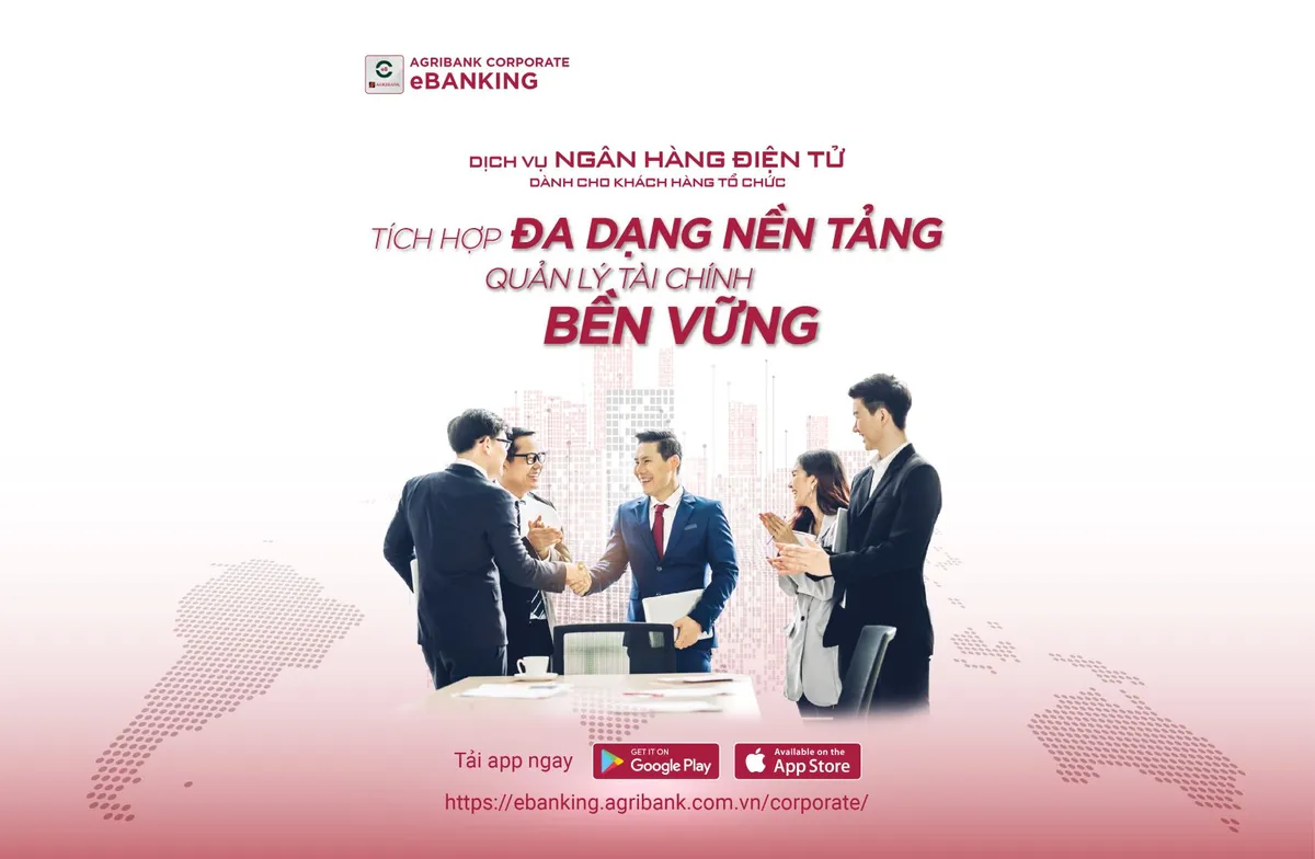 Agribank ra mắt giải pháp ngân hàng điện tử eBanking dành cho khách hàng tổ chức - Ảnh 1.