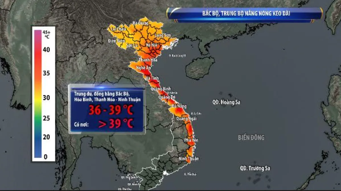 Nắng nóng, oi bức khó chịu ở Bắc Bộ kéo dài đến khi nào? - Ảnh 3.