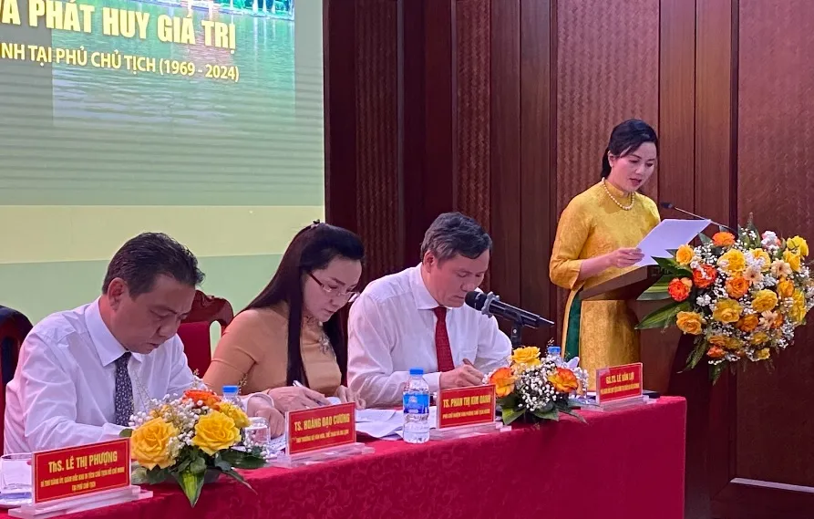 55 năm bảo tồn, ph&aacute;t huy gi&aacute; trị Khu Di t&iacute;ch Chủ tịch Hồ Ch&iacute; Minh tại Phủ Chủ tịch - Ảnh 3.