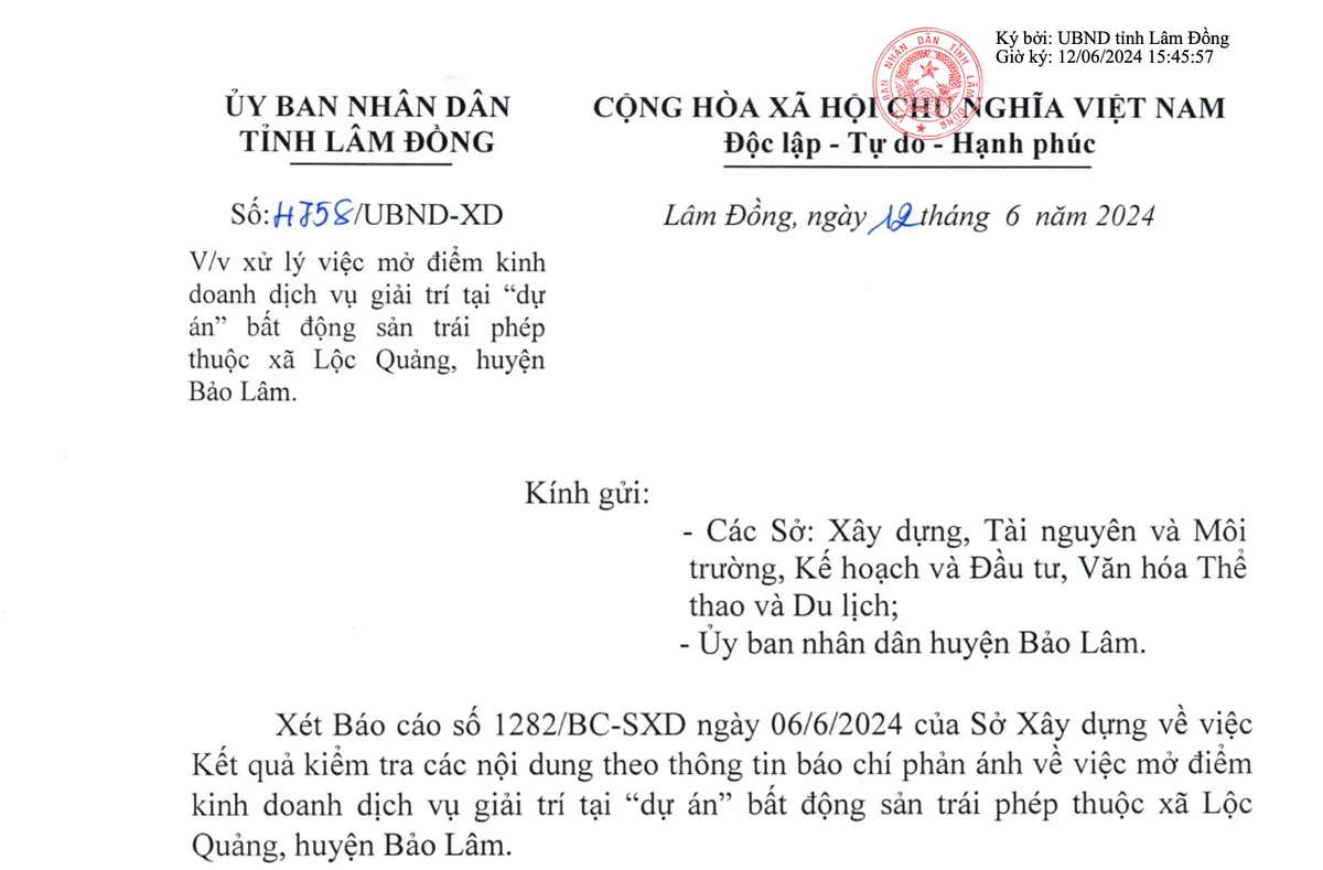 Lâm Đồng: Bị đề nghị xử lý vi phạm, Sun Valley vẫn tiếp tục hò hẹn khách tới trải nghiệm - Ảnh 2.