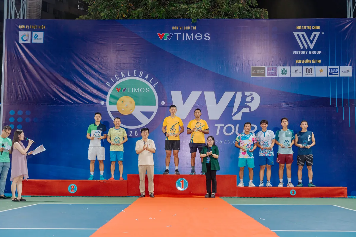 VTV Times Pickleball - VVP Tour 2024 khép lại với 13 trận chung kết ấn tượng, kịch tính - Ảnh 2.