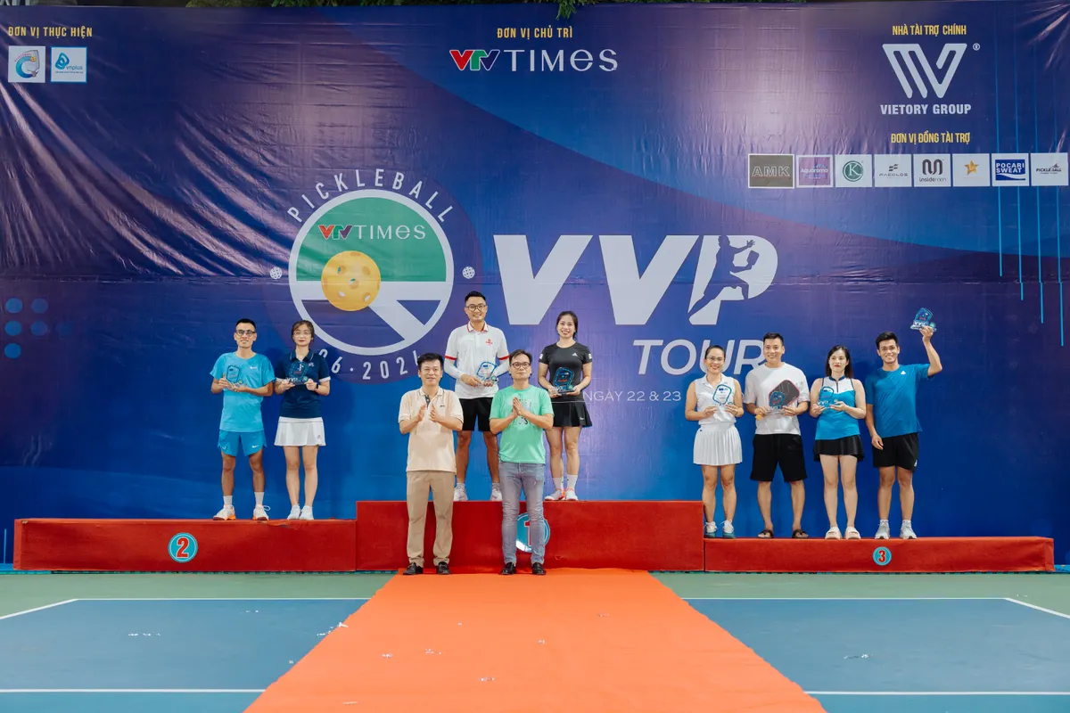 VTV Times Pickleball - VVP Tour 2024 khép lại với 13 trận chung kết ấn tượng, kịch tính - Ảnh 3.