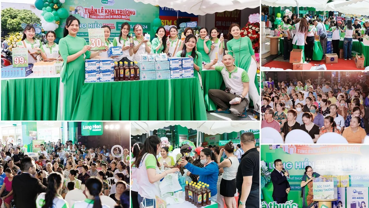 Hệ thống Nh&agrave; thuốc Long Hiền khai trương diện mạo mới - Khẳng định vị thế v&agrave; uy t&iacute;n tại Thanh H&oacute;a - Ảnh 4.