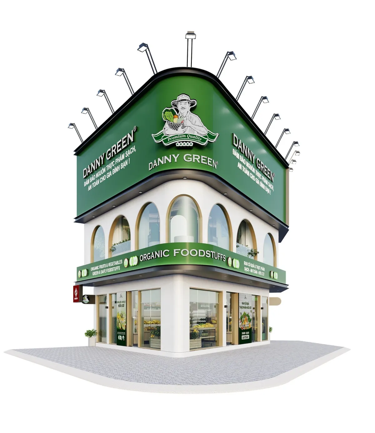 Thương hiệu n&ocirc;ng sản hữu cơ DannyGreen khai trương cơ sở mới tại ng&atilde; 6 Ph&ugrave; Đổng - Ảnh 1.