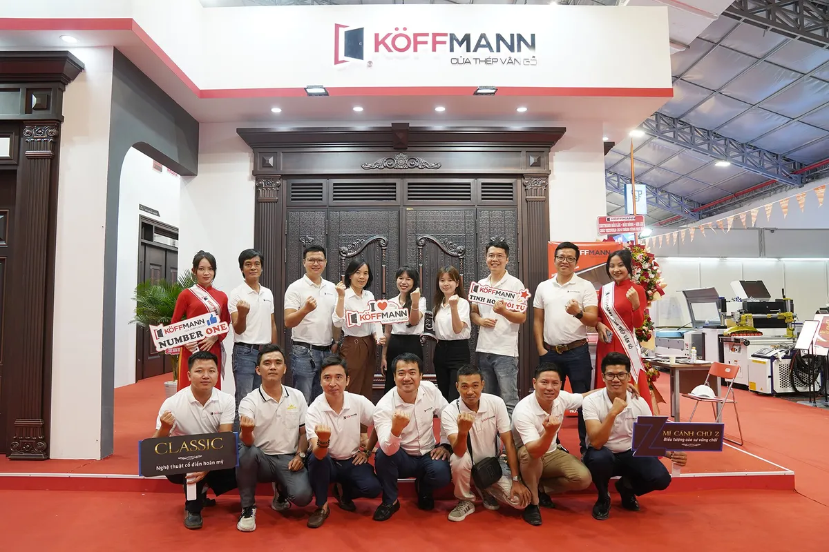Koffmann c&ugrave;ng d&ograve;ng sản phẩm mới Classic nổi bật tại triển l&atilde;m quốc tế Vietbuild TP Hồ Ch&iacute; Minh 2024 - Ảnh 2.