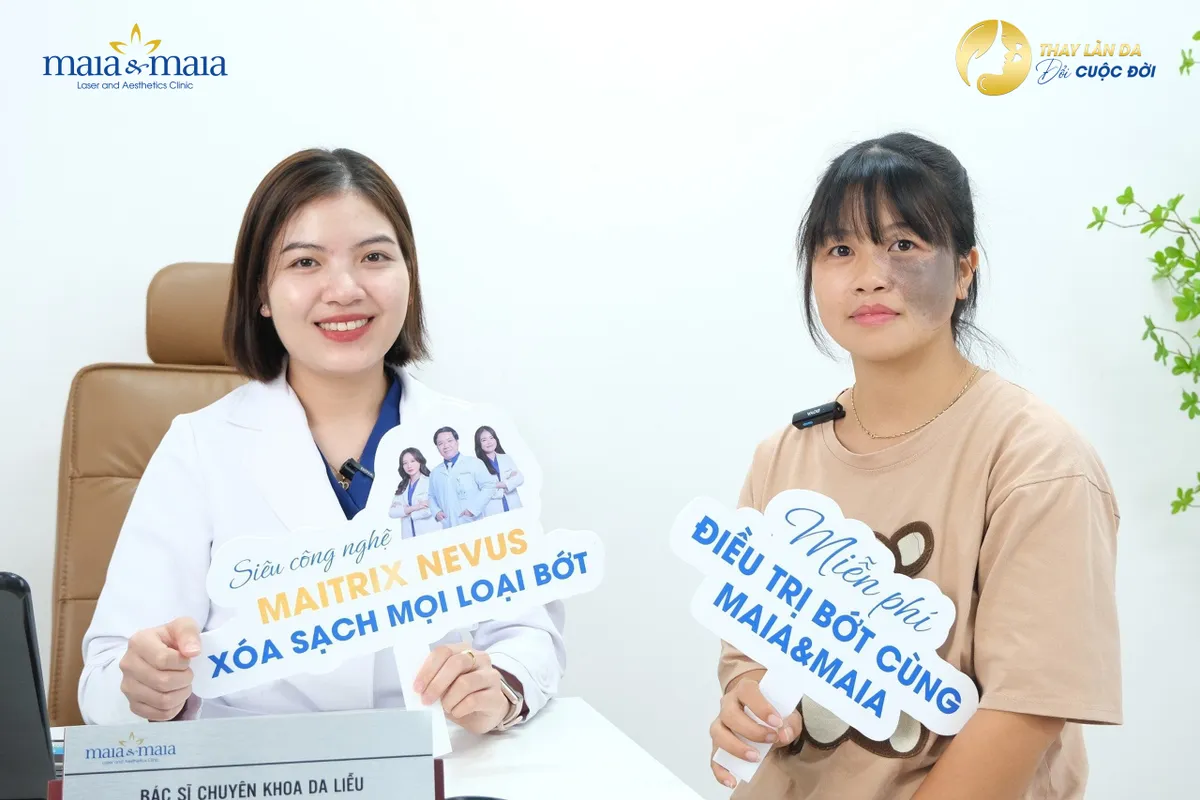 Phòng khám Da liễu Maia&Maia cùng hành trình “Xóa chàm bớt miễn phí 100%” dành cho người Việt Nam - Ảnh 4. Phòng khám Da liễu Maia&Maia cùng hành trình “Xóa chàm bớt miễn phí 100%” dành cho người Việt Nam - Ảnh 4.